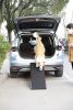 Adjustable Pet Ramp, Folding Portable Wooden Dog Cat Non-Slip Paw Traction Mat