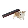 Adjustable Pet Ramp, Folding Portable Wooden Dog Cat Non-Slip Paw Traction Mat