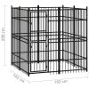 Outdoor Dog Kennel Steel 39.7 ftÂ¬â‰¤