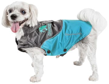 Touchdog Subzero-Storm Waterproof 3M Reflective Dog Coat w/ Blackshark technology (size: X-Small)